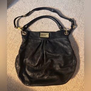 Marc by Marc Jacobs Black Leather Classic Q Hillier Hobo